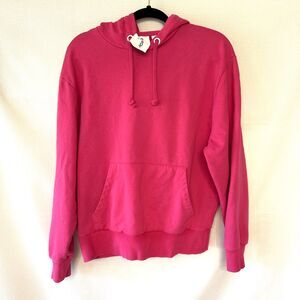 Collusion Pink 100% Cotton Hoodie Unisex - Adult Small